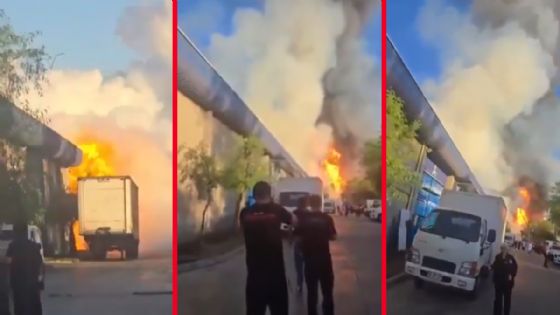 Explota camión de gas; deja 3 muertos y 10 heridos | VIDEO