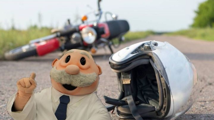 Repartidor choca contra camión de cerveza y es auxiliado por el Dr. Simi; imágenes se viralizan