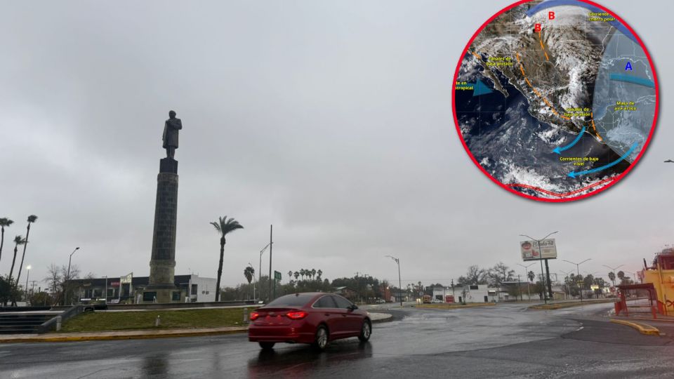 Para Tamaulipas se prevé cielo medio nublado durante el día, con probabilidad de lluvias aisladas
