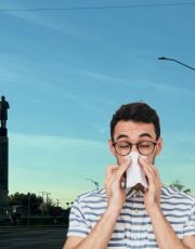 Foto descriptiva de: Mala calidad del aire en Nuevo Laredo y la región; estas personas corren peligro al salir a la calle