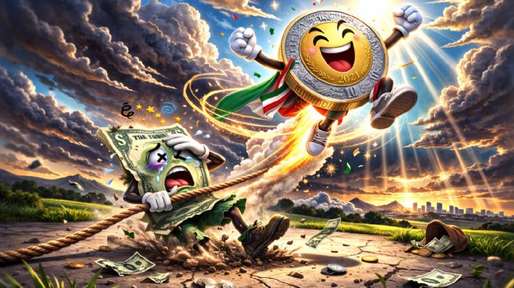 Peso mexicano vuela alto y domina al dólar; tipo de cambio del dólar HOY 22 de febrero del 2026