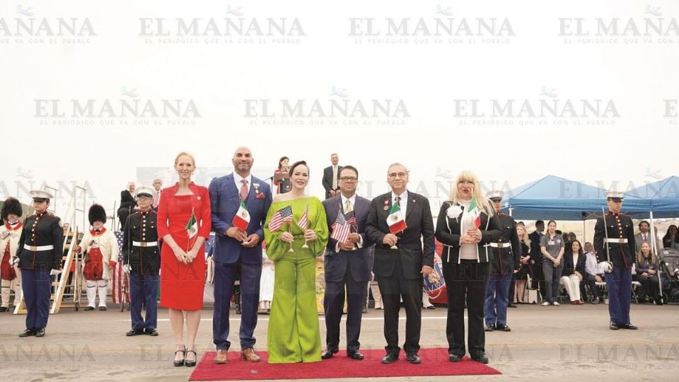 Ceremonia del Abrazo Internacional.