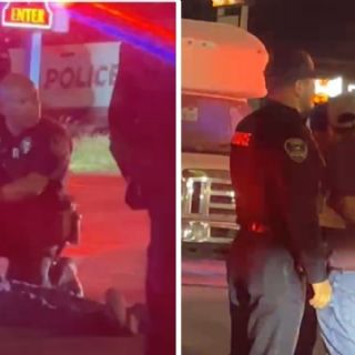 Pasan de discutir en sus autos afuera de Taco Palenque de Laredo a pelear y navajearse