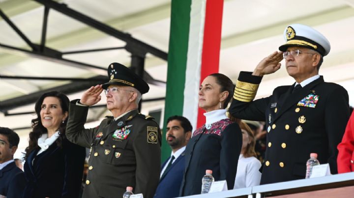 Claudia Sheinbaum encabeza Día de la Bandera en Campo Marte: ‘México es dignidad, valentía y grandeza’