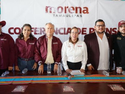 Morena Tamaulipas avala iniciativa electoral de Sheinbaum; proponen Senado de 96 integrantes