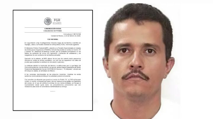 El cuerpo de 'El Mencho' es reclamado, confirma la Fiscalía General de la República