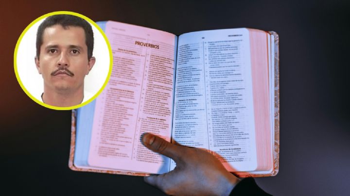 Esto dice el Salmo hallado en la cabaña de 'El Mencho'; está escrito a mano