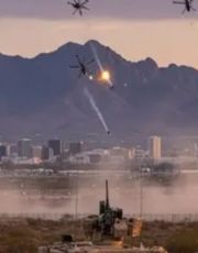 Foto descriptiva de: Ejército derriba dron de CBP con láser y cierran espacio aéreo en Texas