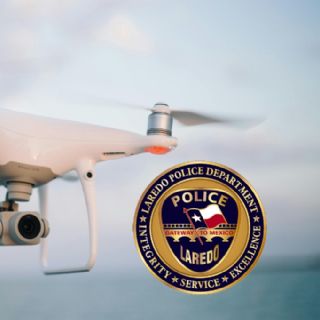 Sujeto apunta con láser a dron de la Policía de Laredo; es identificado y multado