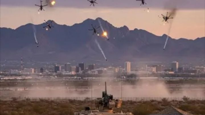 Ejército derriba dron de CBP con láser y cierran espacio aéreo en Texas