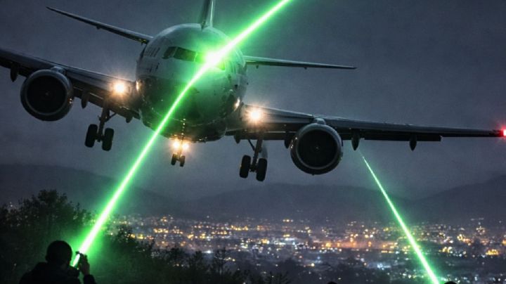¿Laredo en peligro por casos de gente apuntando con láseres a pilotos y aviones?; esto dicen las autoridades