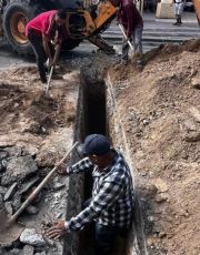 Foto descriptiva de: Comapa cierra importante vialidad de Nuevo Laredo; trabajos comenzarán a esta hora
