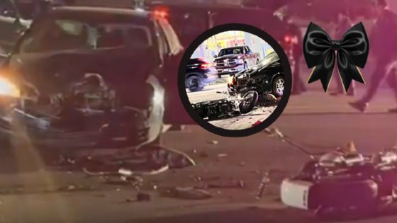 Muere motociclista tras impactante choque en Laredo; luchó por su vida 6 días en cuidados intensivos