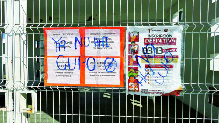 'Ya no hay cupo': padres hacen fila día y noche por un lugar en escuela; algunas ya están llenas