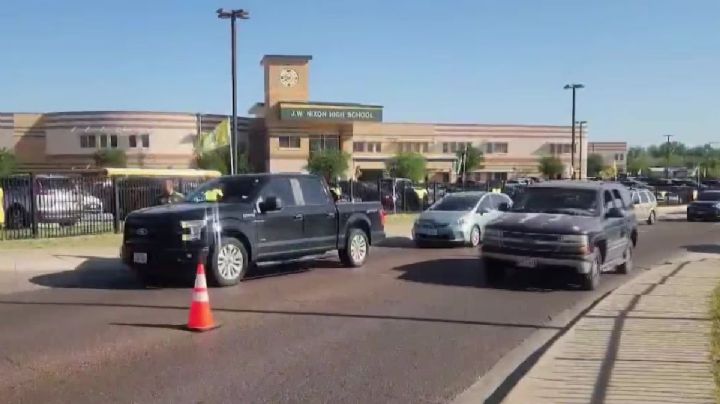 Arrestan a menor de 16 años por balacera cerca de preparatoria Nixon; un joven esta al borde de la muerte