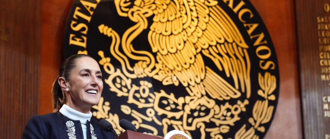 'México no se doblega, no se arrodilla, no se rinde y no se vende': Claudia Sheinbaum