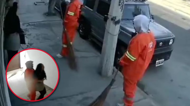 Disfrazados de barrenderos, delincuentes cometen violento asalto a casa