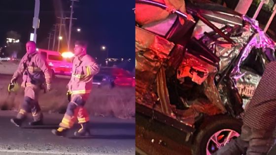 Trailero huyó tras provocar carambola en Laredo; Policía lo arrestó escondido entre la maleza