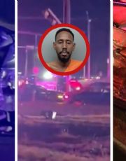 Foto descriptiva de: Megacarambola en Laredo deja a dos niños graves; trailero afroamericano manejaba ebrio