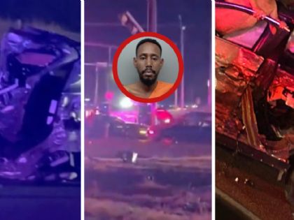 Megacarambola en Laredo deja a dos niños graves; trailero afroamericano manejaba ebrio