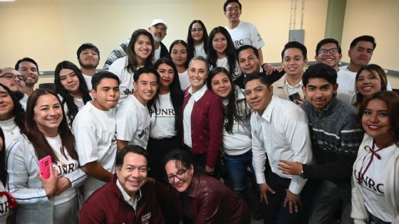 'Todos recibirán la beca Gertrudis Bocanegra': inaugura Claudia Sheinbaum Unidad Académica en SLP