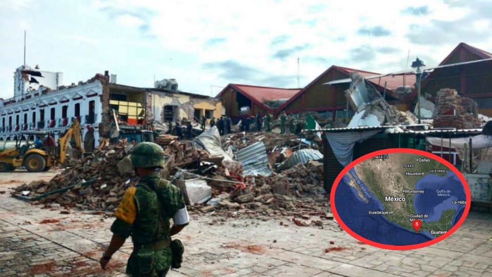 El sismo fue perceptible en varios estados del país.