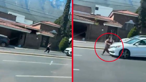 MOMENTO EXACTO en el que mujer es brutalmente atropellada en Monterrey | VIDEO