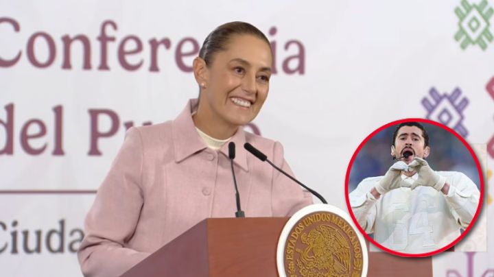 Sheinbaum elogia mensaje de Bad Bunny en el Super Bowl: 'el mejor antídoto contra el odio es el amor'