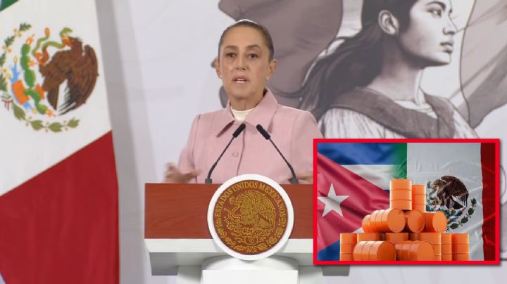 Sheinbaum anuncia más apoyo a Cuba y critica sanciones por envío de petróleo