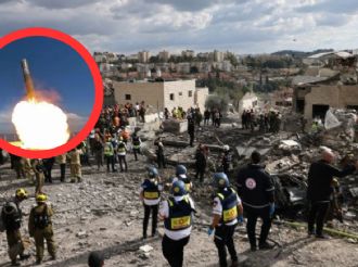 Misiles de Irán matan a ocho personas en Israel; una niña entre las víctimas