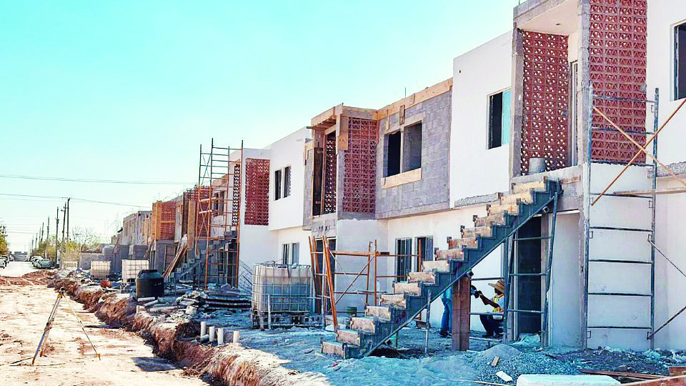 Las viviendas ya esperan a sus dueños en la colonia Bonito Toboganes.