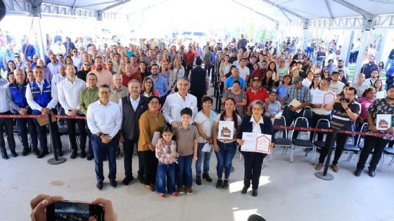 Vivienda para el Bienestar acelera en Tamaulipas; programa ya registra casi 60% de avance