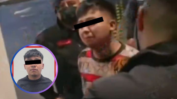 MOMENTO EXACTO en que 'El Donas', de la Anti-Unión, llora pidiendo a su mamá en su detención