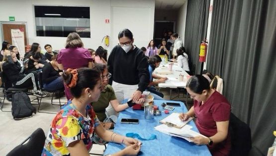 Impulsa gobierno de Tamaulipas campañas de donación de sangre; visita a estudiantes de la UAT