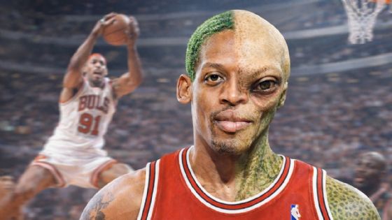 Dennis Rodman: alien, su boda con él mismo... mitos y verdades de la figura más extrema de la NBA