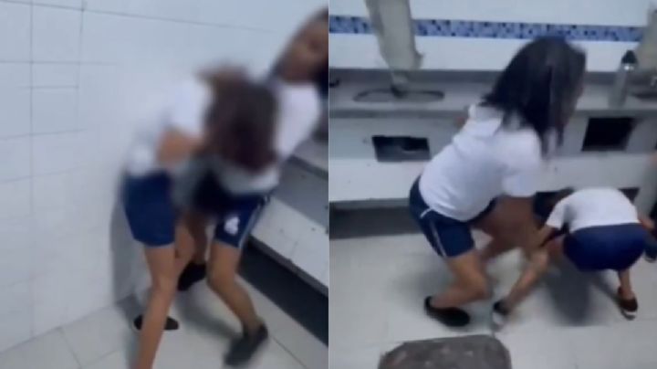 Estudiante de 12 años sufre golpiza dentro de un baño; ya la acosaban hace tiempo | VIDEO