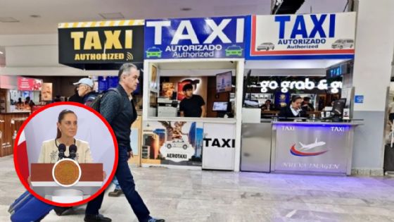 Habilitarán estacionamiento exclusivo para Uber y Didi en el AICM; Sheinbaum pone fecha límite