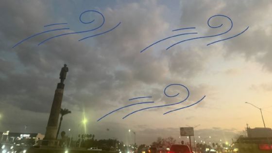 De 38 hasta 8 grados en Nuevo Laredo; Frente Frío 41 traerá ráfagas de viento de 60 km/h