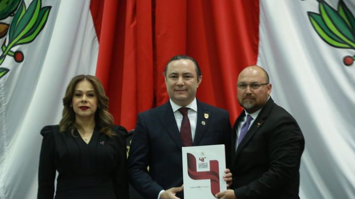 Presentan Cuarto Informe de Gobierno de Américo Villarreal ante el Congreso; destacan trabajo humanista