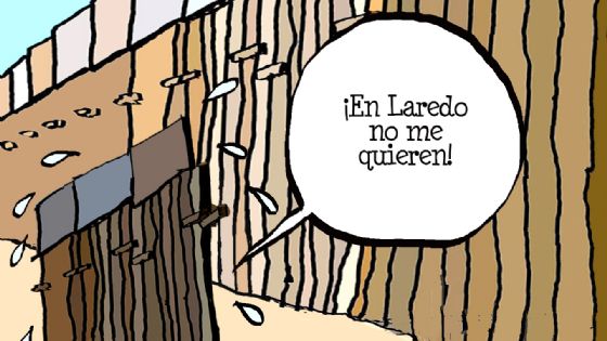 Cartón de Adrián: El muro de los lamentos