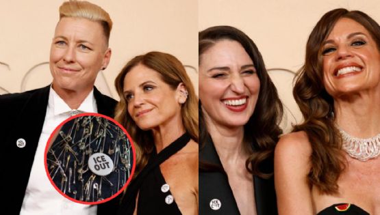 Artistas utilizan la alfombra roja de los Oscar 2026 para protestar contra ICE; esto mostraron