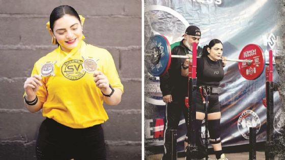 La reina de las pesas: Sonia Varela obtiene tres medallas de oro y una de plata