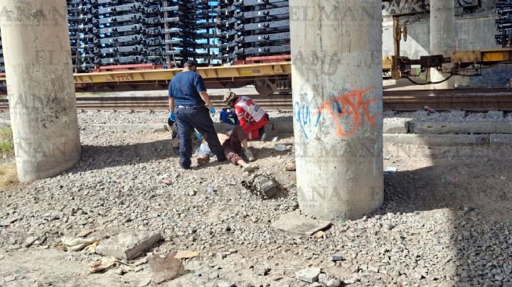 Tren embiste a peatón en la Carretera Aeropuerto; cruzó la vía sin precaución y reacciona tarde