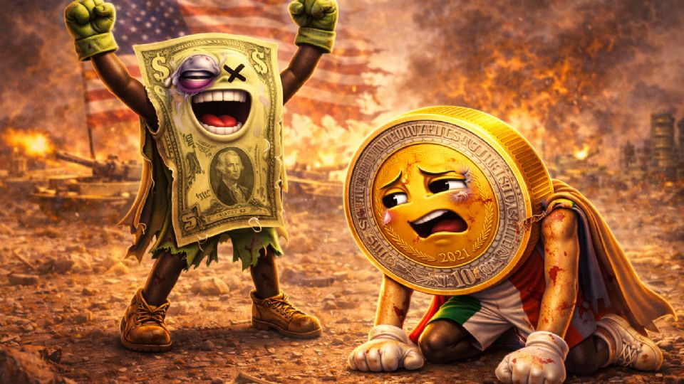 El fortalecimiento del dólar como activo refugio ante la incertidumbre global ha debilitado al peso mexicano