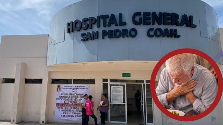 Abuelito se atraganta al estar comiendo y lo llevan rápido al hospital; ¿se salvó?
