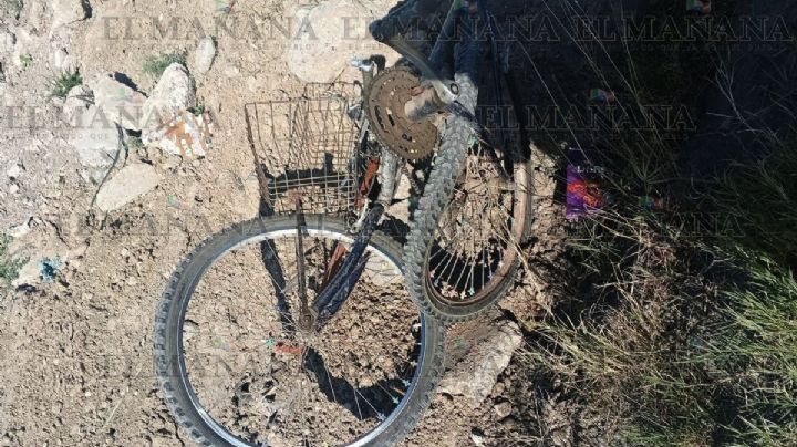 Motociclista atropella a ciclista y lo deja muy herido; fue internado en el hospital