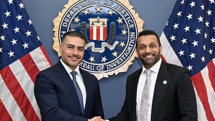 García Harfuch sostiene reunión con director del FBI; cooperación binacional logra detenciones clave