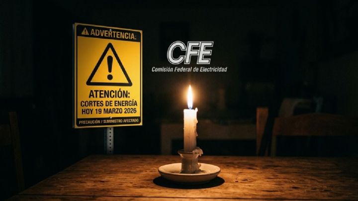 CFE: ¿Cuáles son las colonias que se verán afectadas por el corte del suministro eléctrico HOY 19 de marzo 2026?