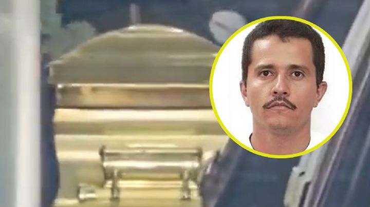 Muerte de ‘El Mencho’: así luce el ‘ataúd de oro’ donde descansarán sus restos | VIDEO