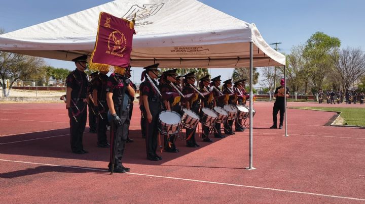 Banda de Guerra 'Pegasos' de la Preparatoria José Vasconcelos gana segundo lugar en Nacional